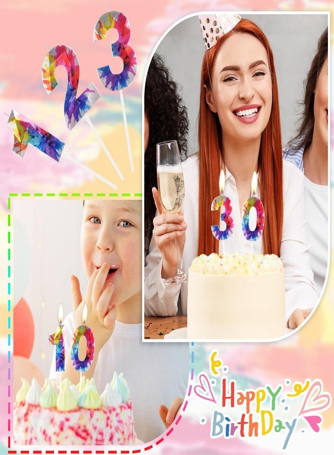 Hongplus Colorful Graffiti Number 11 Candle,Happy 11 Birthday Candles for Cake,Colorful Cake Topper for Boys Girls Sweet 11 Birthday Party Decorations - Image 4
